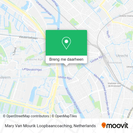Mary Van Mourik Loopbaancoaching kaart