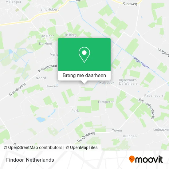 Findoor kaart