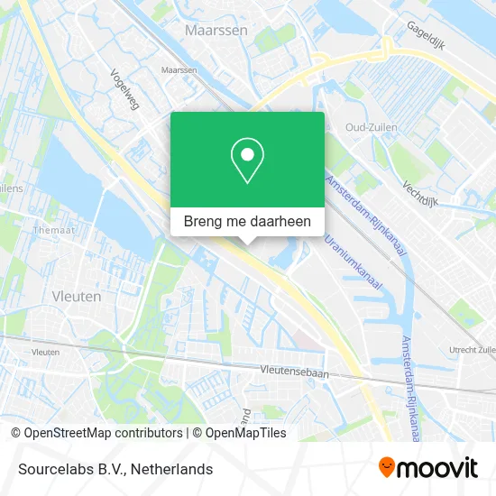 Sourcelabs B.V. kaart