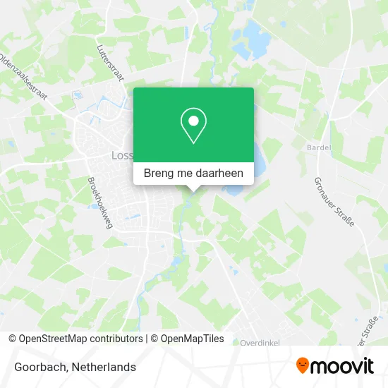 Goorbach kaart