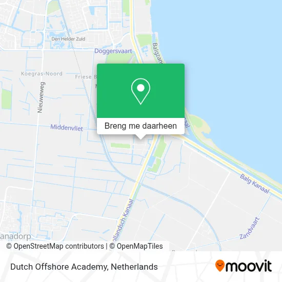 Dutch Offshore Academy kaart