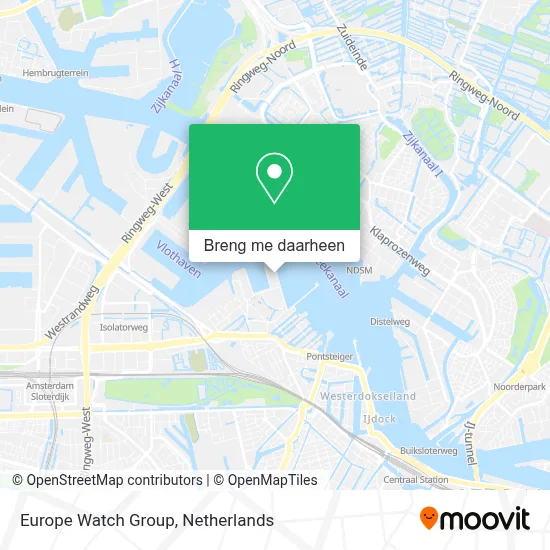 Europe Watch Group kaart