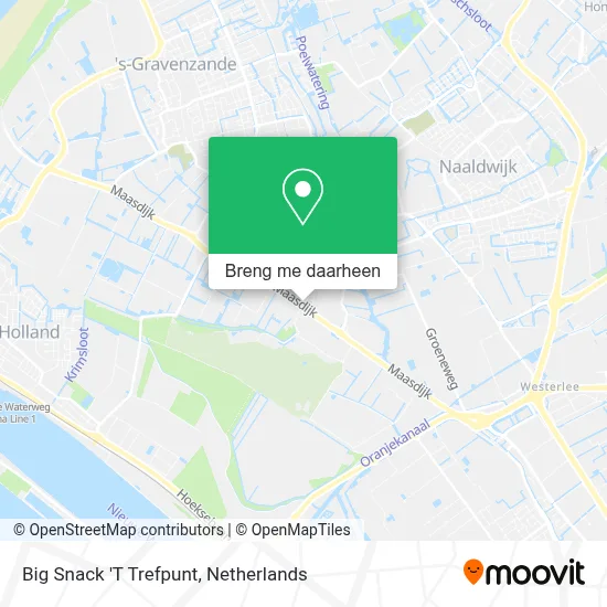 Big Snack 'T Trefpunt kaart