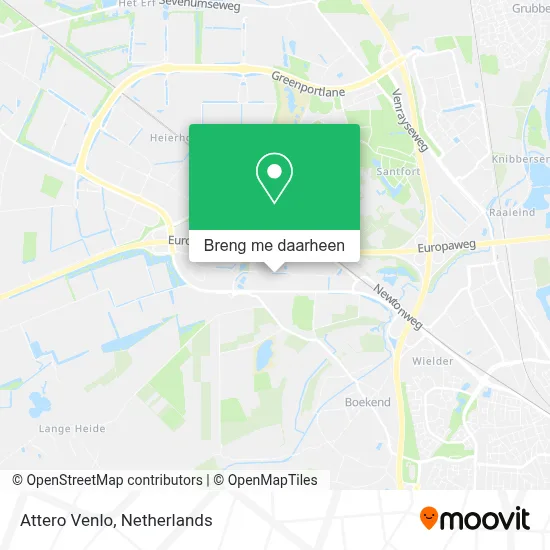 Attero Venlo kaart