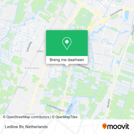 Ledline Bv kaart