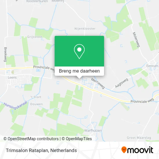 Trimsalon Rataplan kaart