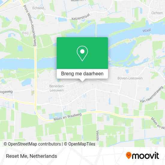 Reset Me kaart