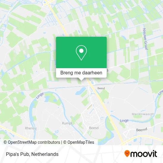 Pipa's Pub kaart