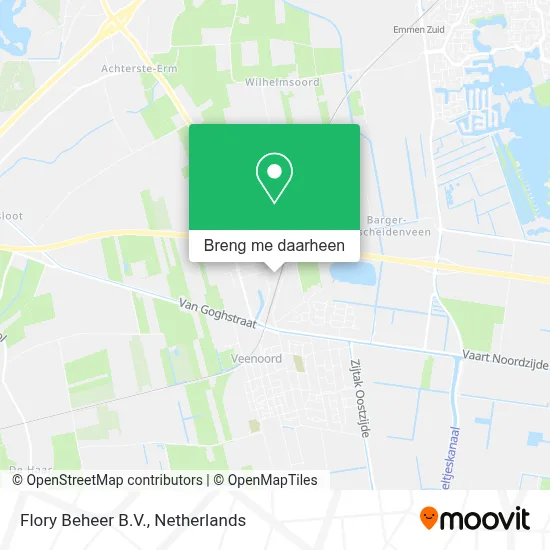 Flory Beheer B.V. kaart