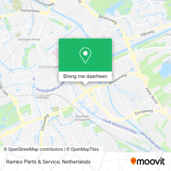 Ramko Parts & Service kaart