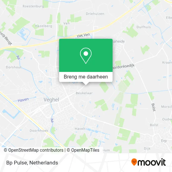 Bp Pulse kaart