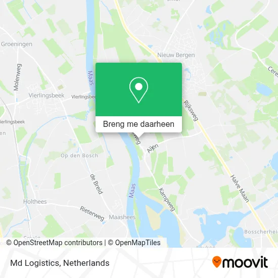 Md Logistics kaart