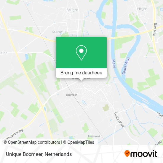 Unique Boxmeer kaart