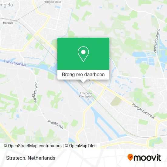 Stratech kaart