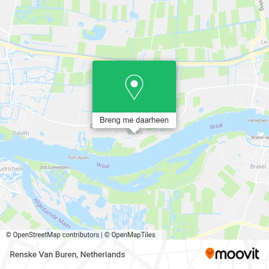 Renske Van Buren kaart