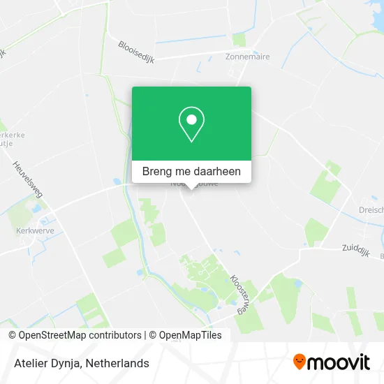 Atelier Dynja kaart