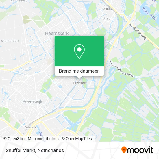Snuffel Markt kaart