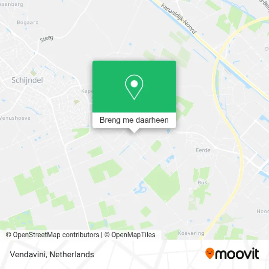 Vendavini kaart