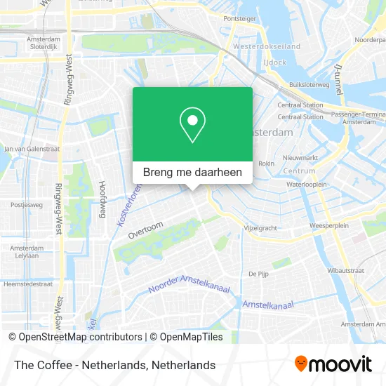 The Coffee - Netherlands kaart