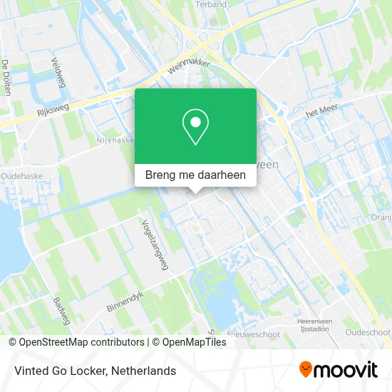Vinted Go Locker kaart