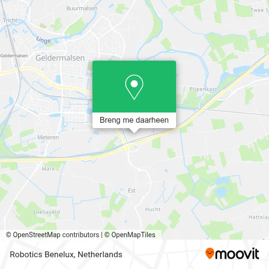 Robotics Benelux kaart