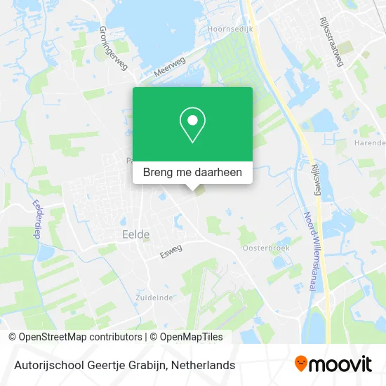 Autorijschool Geertje Grabijn kaart