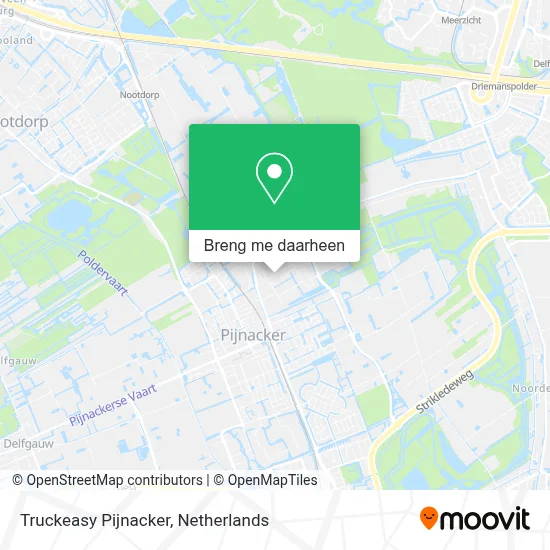 Truckeasy Pijnacker kaart