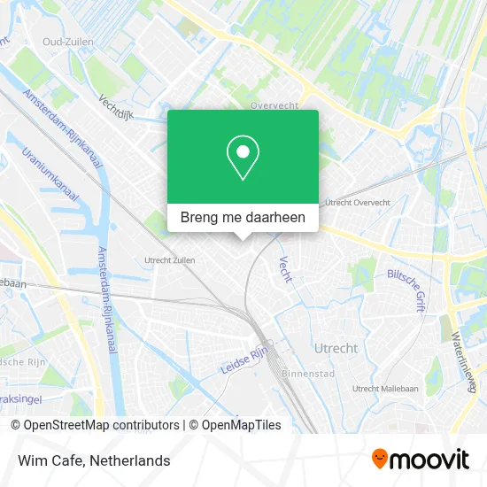 Wim Cafe kaart