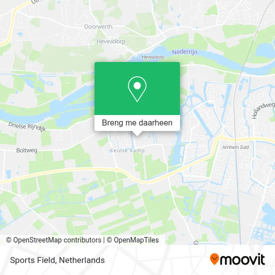 Sports Field kaart