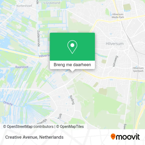 Creative Avenue kaart