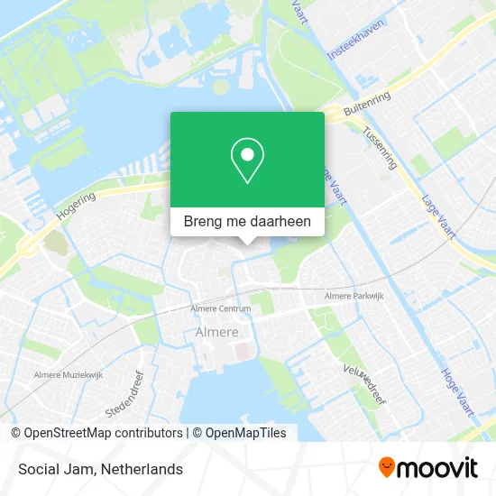 Social Jam kaart