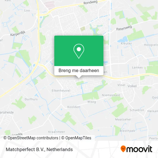 Matchperfect B.V. kaart