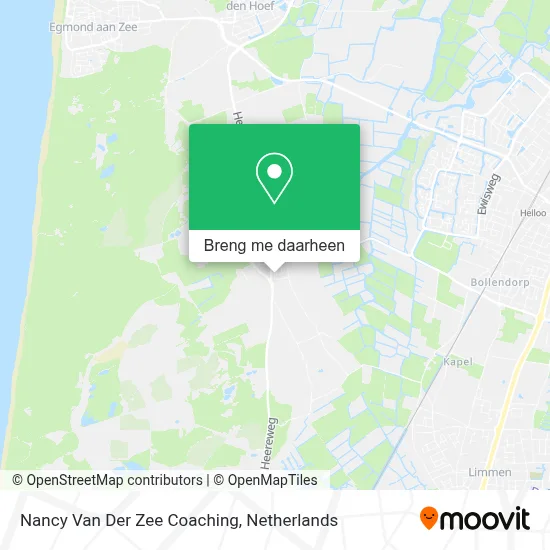 Nancy Van Der Zee Coaching kaart