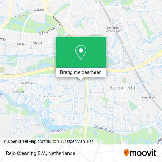 Rejo Cleaning B.V. kaart
