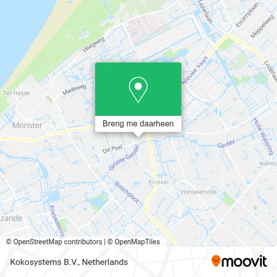 Kokosystems B.V. kaart