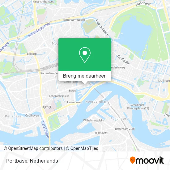 Portbase kaart