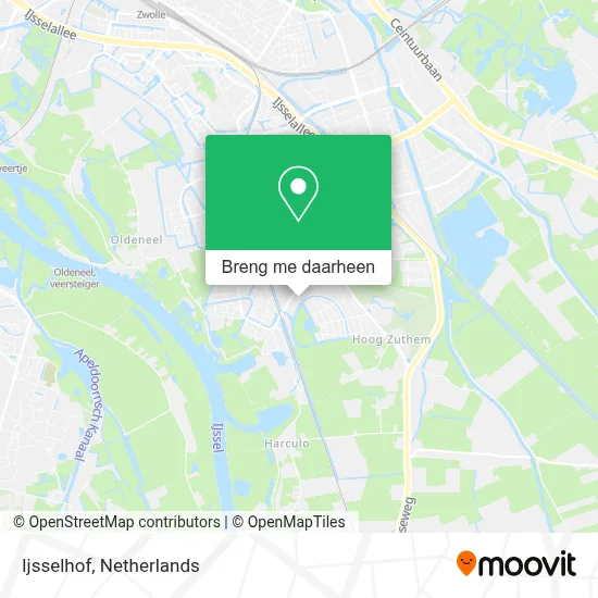 Ijsselhof kaart