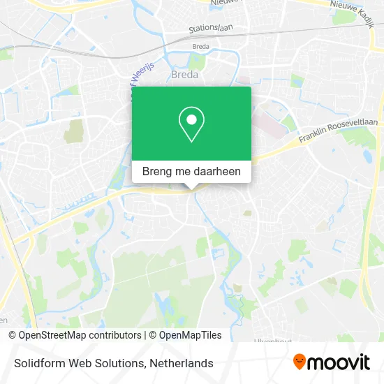 Solidform Web Solutions kaart