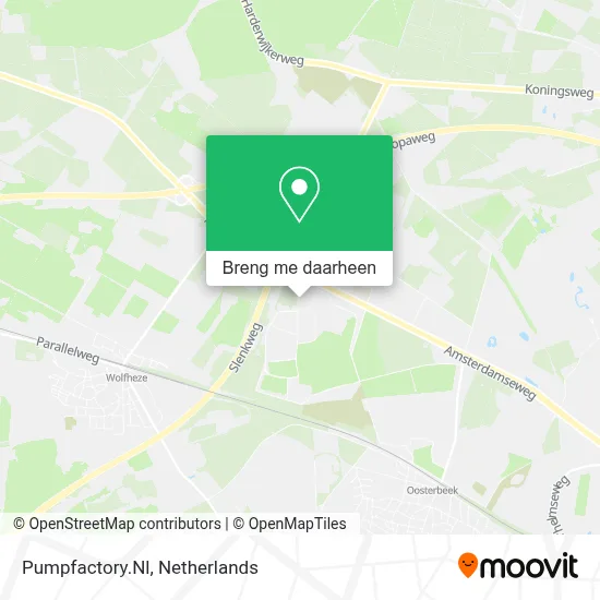 Pumpfactory.Nl kaart
