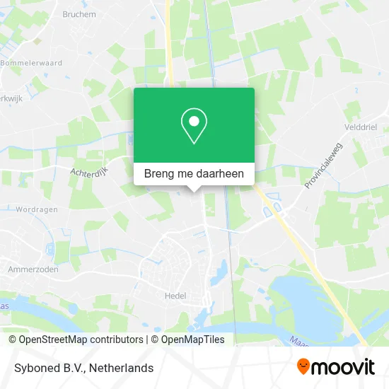 Syboned B.V. kaart