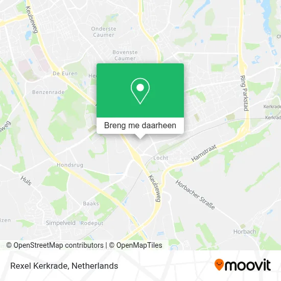 Rexel Kerkrade kaart