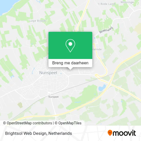 Brightsol Web Design kaart