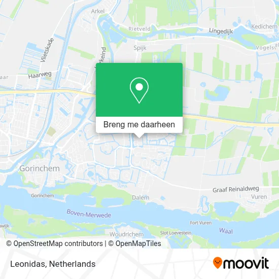 Leonidas kaart