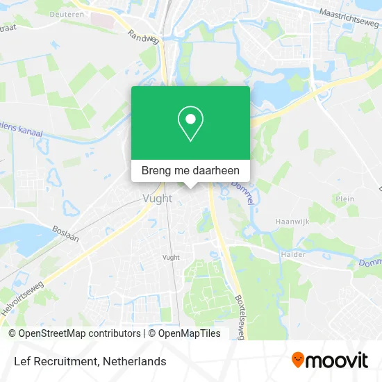 Lef Recruitment kaart