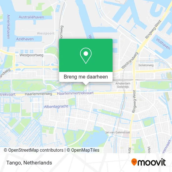 Tango kaart