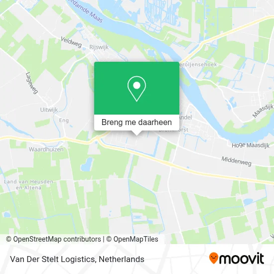 Van Der Stelt Logistics kaart
