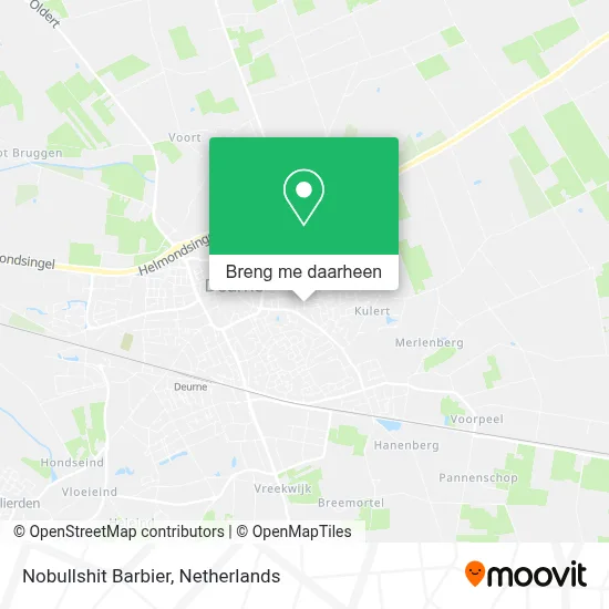 Nobullshit Barbier kaart
