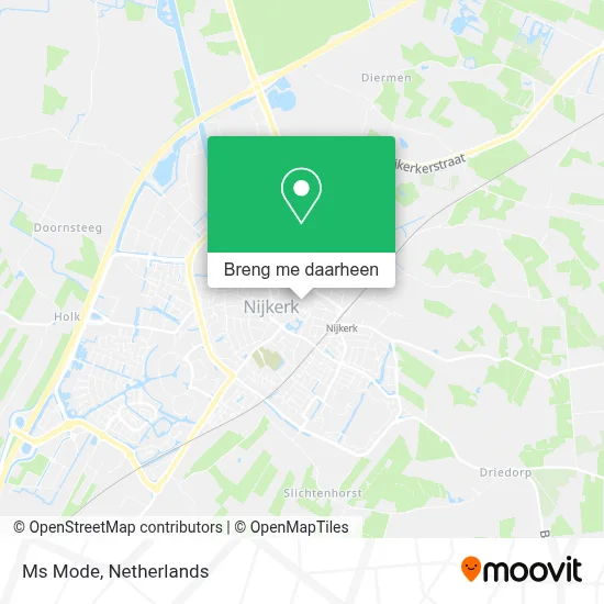 Ms Mode kaart