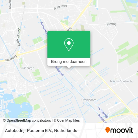 Autobedrijf Postema B.V. kaart