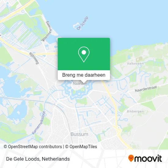 De Gele Loods kaart